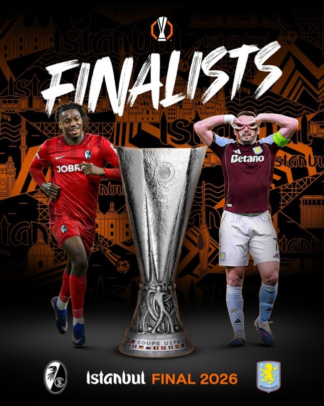 프라이부르크 vs 빌라, UEL 결승 격돌…UECL 결승은 팰리스 vs 라요